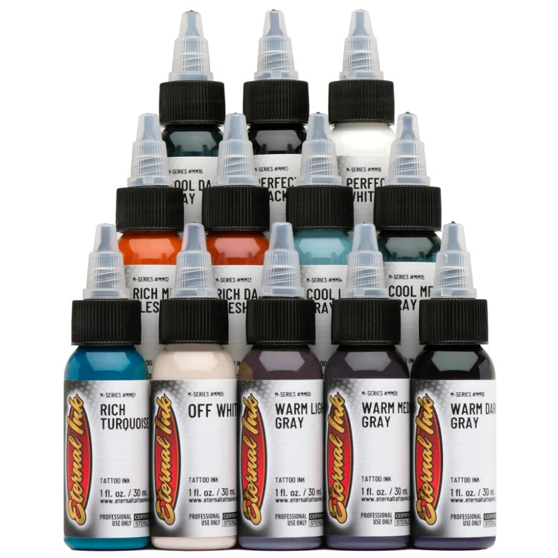 Eternal Tattoo Ink - Mike Devries & Mario Rosenau M Series Set
