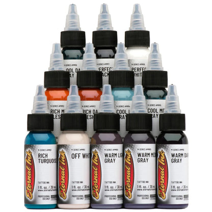 Eternal Tattoo Ink - Mike Devries & Mario Rosenau M Series Set