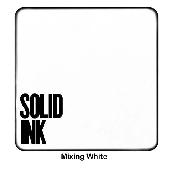 Mixing White — Solid Ink — Pick Size