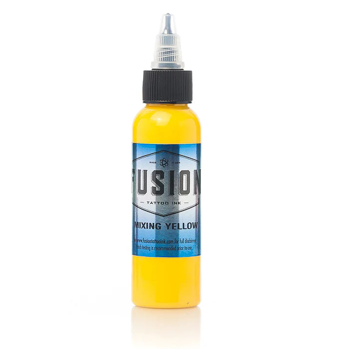 Mixing Yellow — Fusion Tattoo Ink — 1oz Bottle