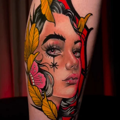 Mustard Tattoo Ink