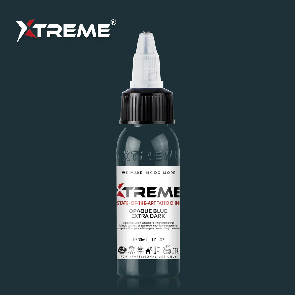 OPAQUE BLUE EXTRA DARK TATTOO INK