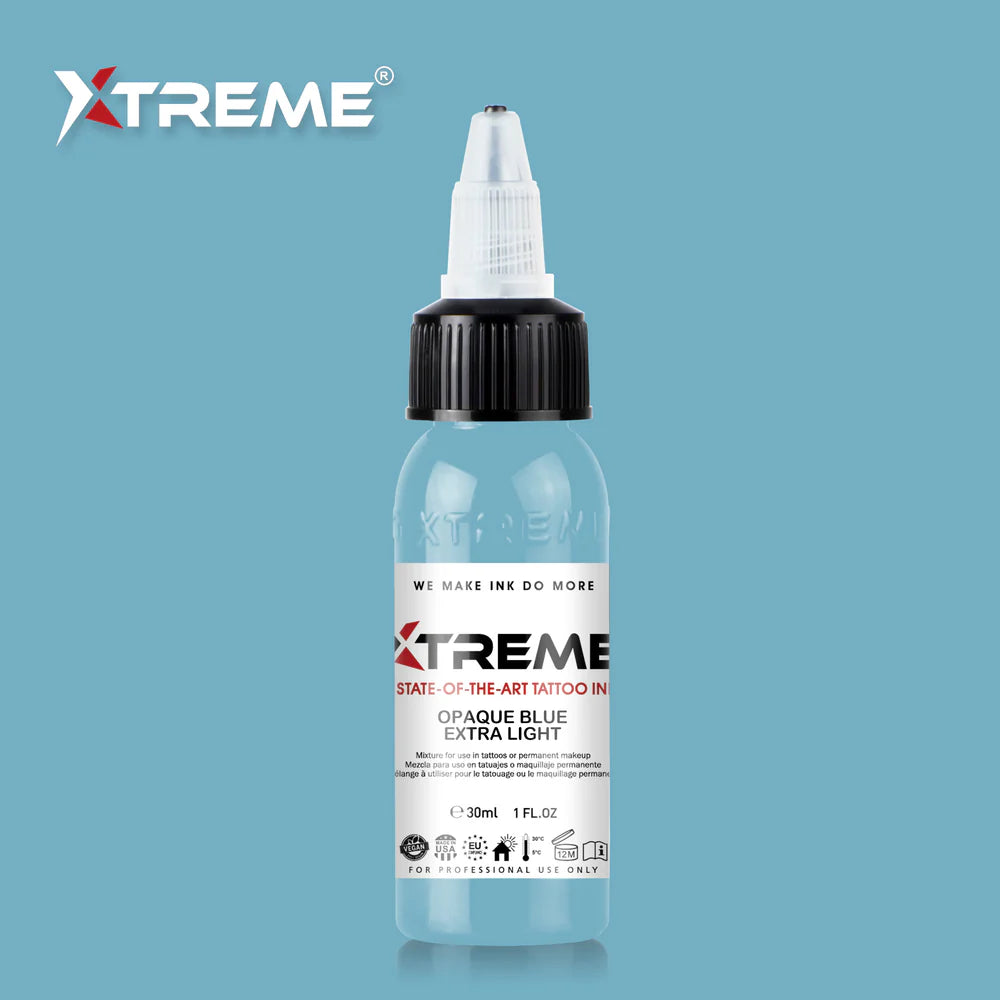 OPAQUE BLUE EXTRA LIGHT TATTOO INK