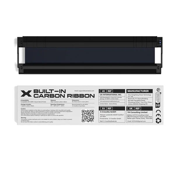 OZER Printer-Specific Ribbon High-Definition Thermal Transfer Output Precise Reproduction of Tattoo Designs Dedicated Consumables