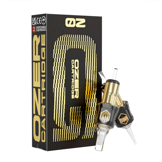OZER Professional Tattoo Cartridge Needles, 20-Pack Medical-grade disposable tattoo needles suitable for all tattooing procedures