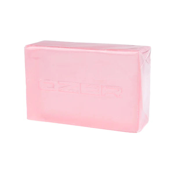 OZER Tattoo Care Soap Set - 5 Fragrances (Cucumber \ Clear Candy \ Blue Mint \ Pink Strawberry \ Purple Grape), 50g per bar, suitable for post-tattoo care and skin cleansing