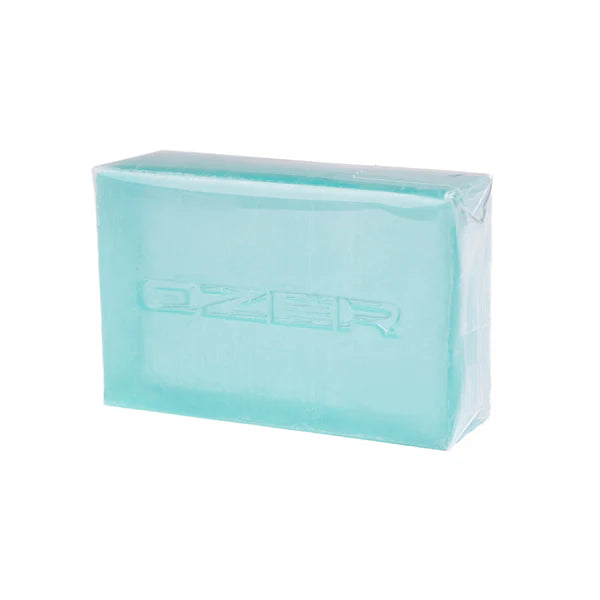 OZER Tattoo Care Soap Set - 5 Fragrances (Cucumber \ Clear Candy \ Blue Mint \ Pink Strawberry \ Purple Grape), 50g per bar, suitable for post-tattoo care and skin cleansing