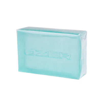OZER Tattoo Care Soap Set - 5 Fragrances (Cucumber \ Clear Candy \ Blue Mint \ Pink Strawberry \ Purple Grape), 50g per bar, suitable for post-tattoo care and skin cleansing