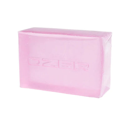 OZER Tattoo Care Soap Set - 5 Fragrances (Cucumber \ Clear Candy \ Blue Mint \ Pink Strawberry \ Purple Grape), 50g per bar, suitable for post-tattoo care and skin cleansing