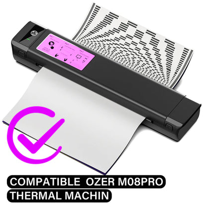 OZER Tattoo Transfer Paper 25 sheets or 100 sheets Optional tattoo template paper A4 size Thermal printer template paper For tattoo artists