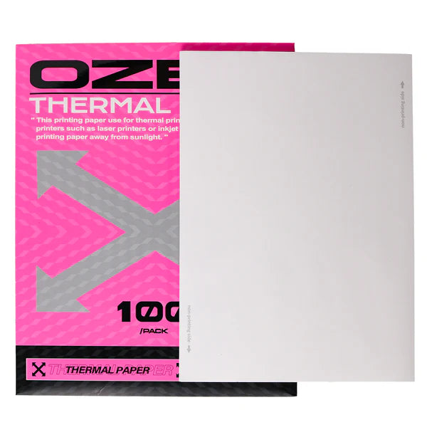 OZER X Tattoo Transfer Paper 100 high quality template sheets four layer heat transfer paper Suitable for detailed pattern design A4 size drawing paper Suitable for beginners or artists Applicable to tattoo products