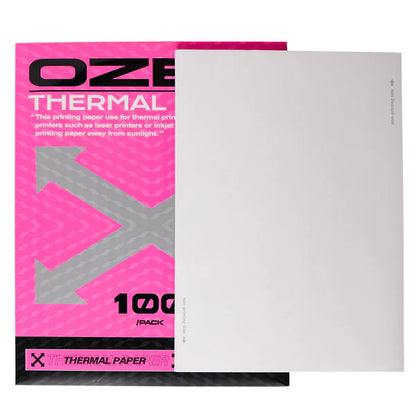 OZER X Tattoo Transfer Paper 100 high quality template sheets four layer heat transfer paper Suitable for detailed pattern design A4 size drawing paper Suitable for beginners or artists Applicable to tattoo products