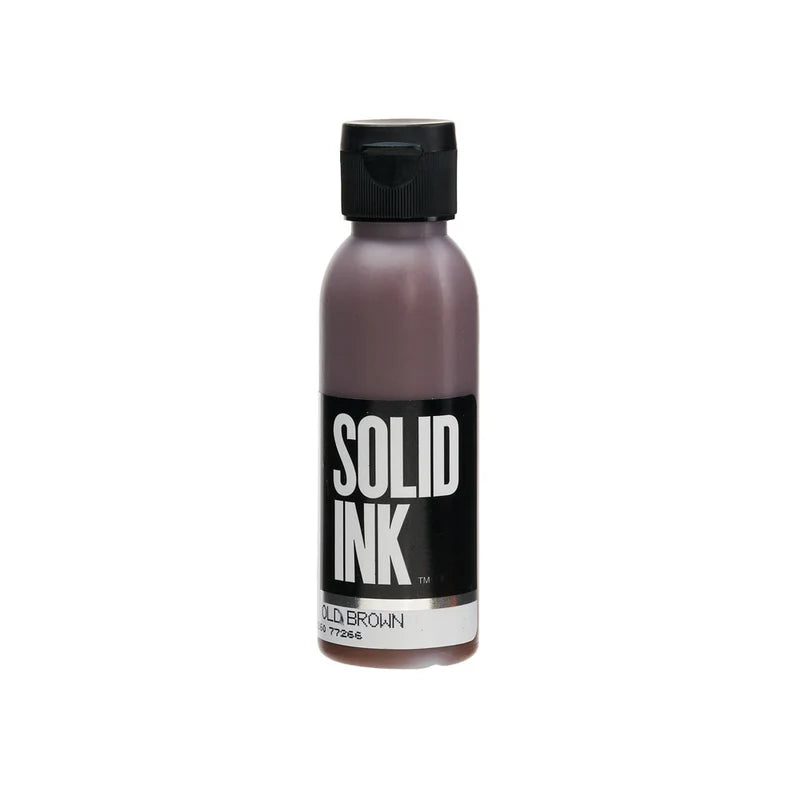 Solid Ink "Old Pigments" — 2oz Bottle — Old Brown