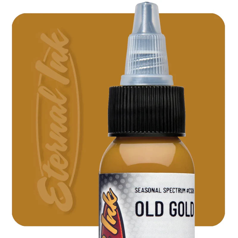Eternal Tattoo Ink — 1oz—Old Gold