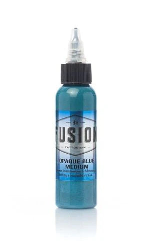Opaque Blue 5-Color Set — Fusion Tattoo Ink — 1oz