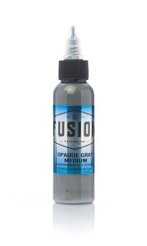 Opaque Gray 5-Pack Set — Fusion Tattoo Ink — Pick Size