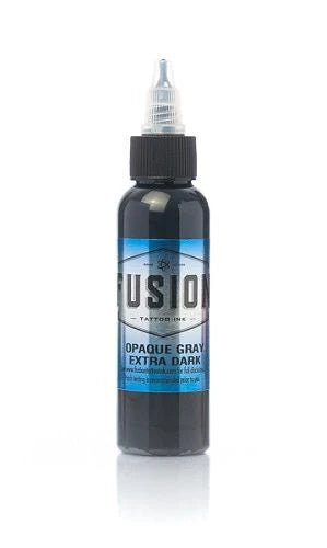 Opaque Gray 5-Pack Set — Fusion Tattoo Ink — Pick Size