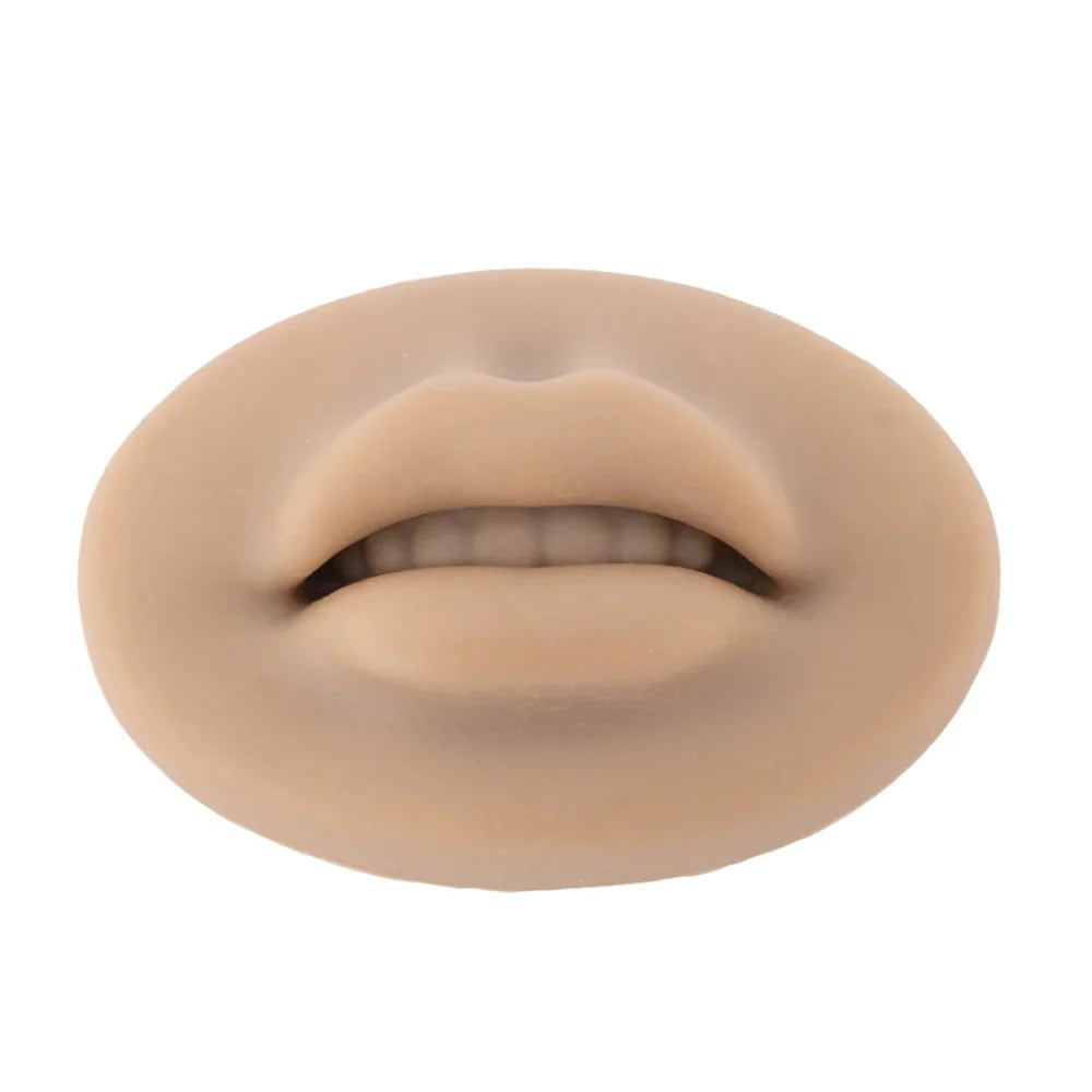 POPU 3D Silicone Lip Practice Skin