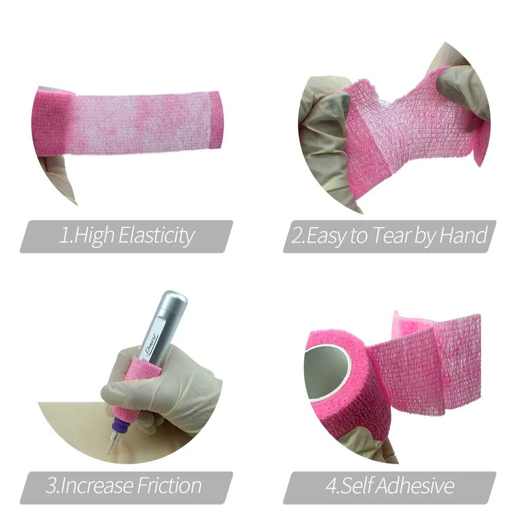 POPU COHESIVE BANDAGES 3 ROLLS 2” X 5 YARDS