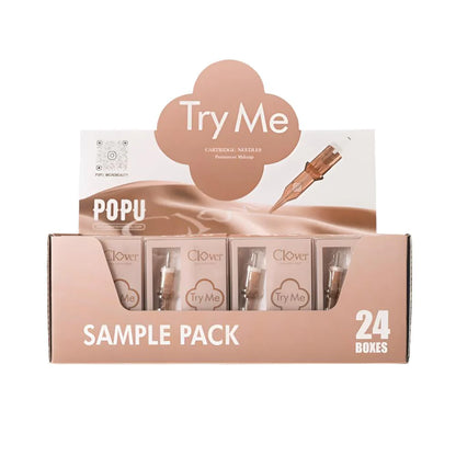 POPU Clover PMU Needles Sample Pack (24 Boxes)