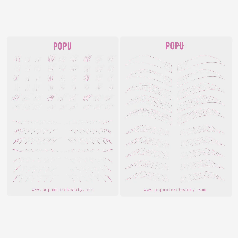 POPU New Double Side PMU Practice Pads 5 Sheets