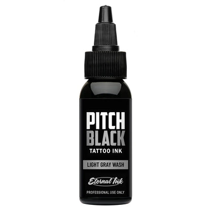Pitch Black Light Gray Wash — Eternal Ink — Pick Size