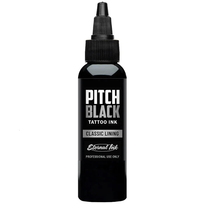 Eternal Tattoo Ink — Pick Size—Pitch Black Lining