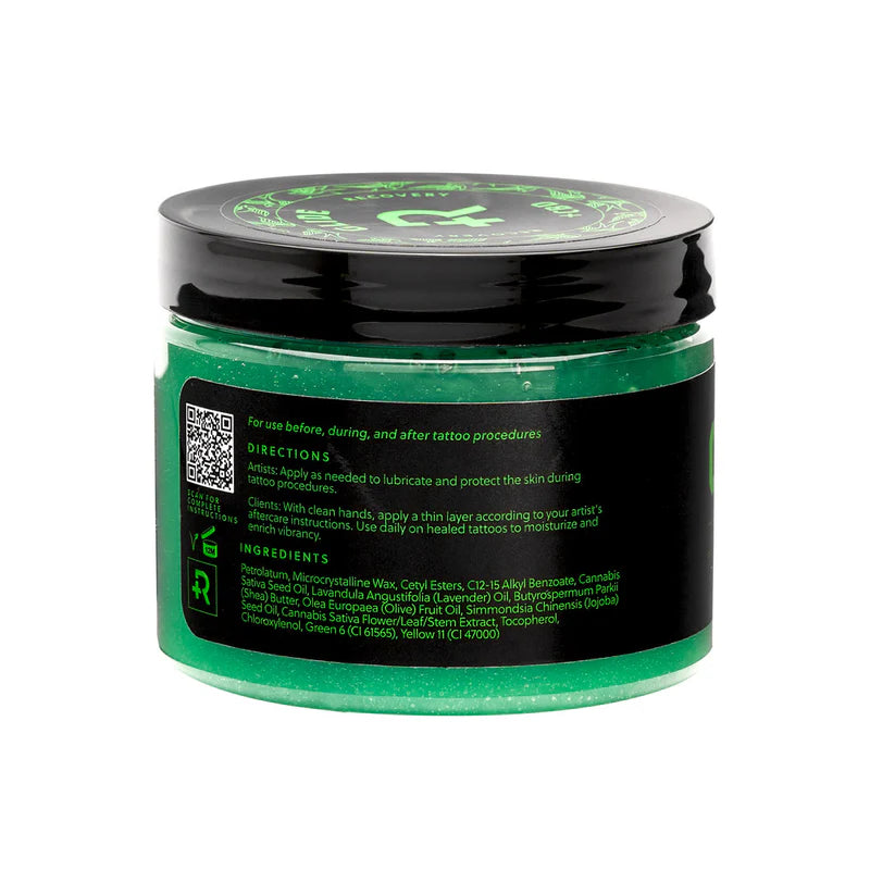 Recovery Tattoo Glide + CBD — 6 fl oz Jar — Single or Case of 12