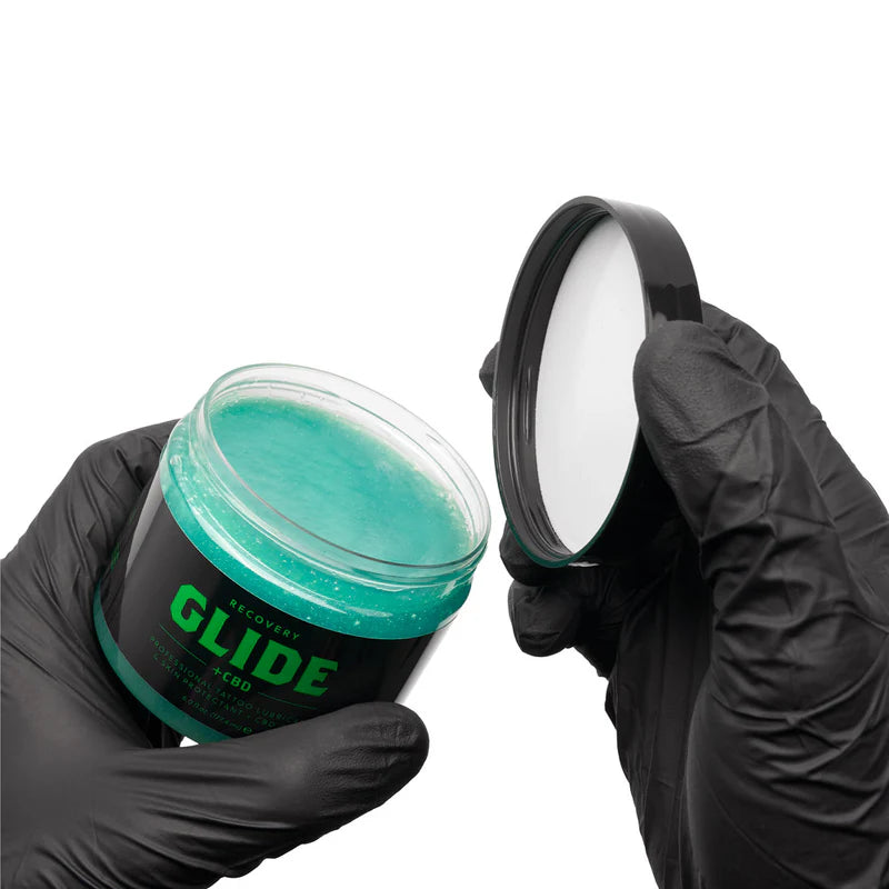 Recovery Tattoo Glide + CBD — 6 fl oz Jar — Single or Case of 12