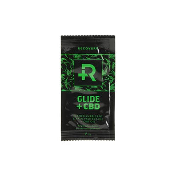 Recovery Tattoo Glide + CBD — 5g Pouch — Single or Case of 100