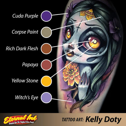 Eternal Tattoo Ink - M Series - Rich Dark Flesh