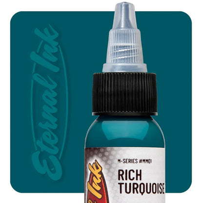 Eternal Tattoo Ink - M Series - Rich Turquoise