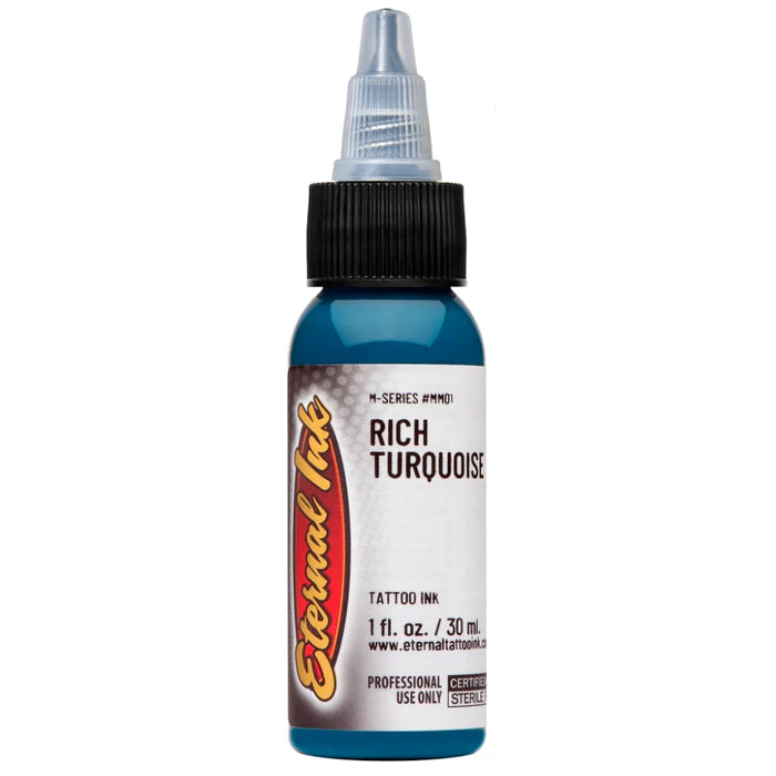 Eternal Tattoo Ink - M Series - Rich Turquoise