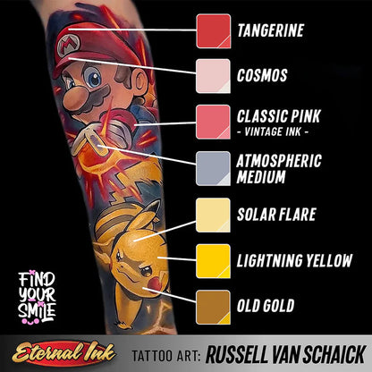 Eternal Ink — 8 1oz Bottles—Russel Van Schaick Anime Inspiration Set