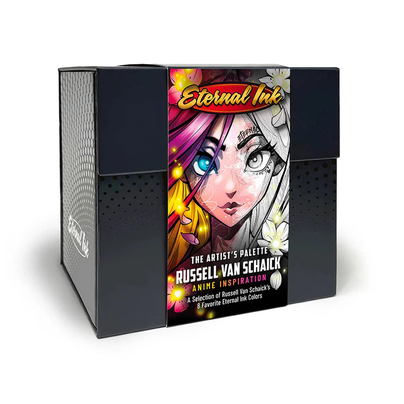 Eternal Ink — 8 1oz Bottles—Russel Van Schaick Anime Inspiration Set