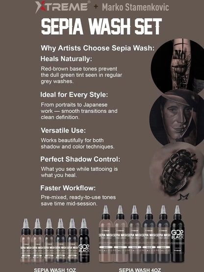SEPIA WASH SET - MARKO STAMENKOVIC