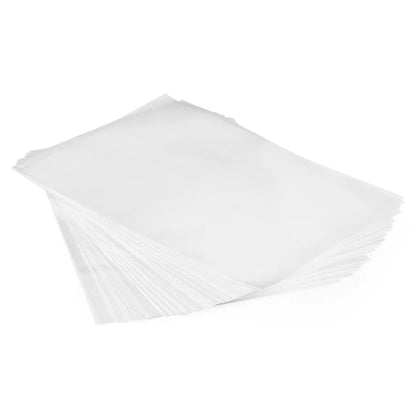 Saferly Clear Tattoo Stencil Insert — 8-1/2" x 11” — 200 Sheets