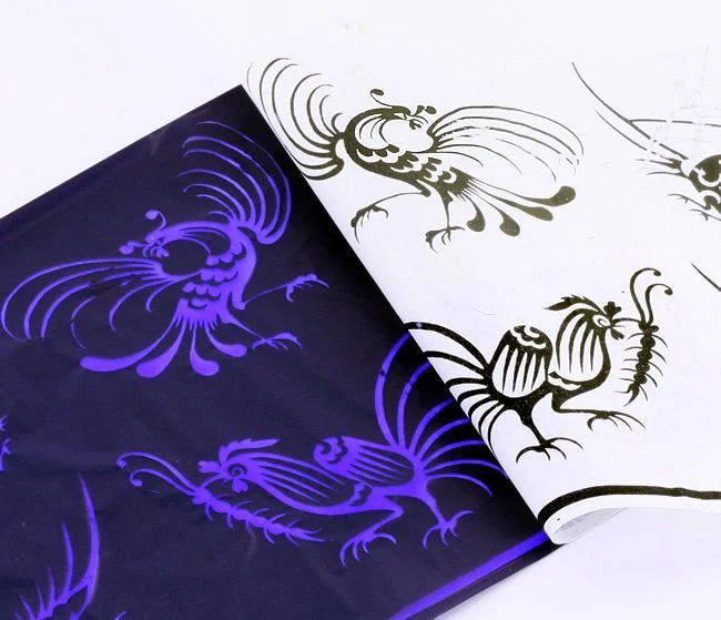 Saferly Tattoo Thermal Image Copier Stencil Paper — 8-1/2" x 11” — 100 Sheets