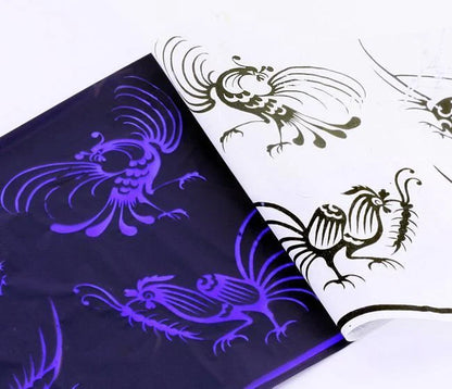 Saferly Tattoo Thermal Image Copier Stencil Paper — 8-1/2" x 11” — 100 Sheets
