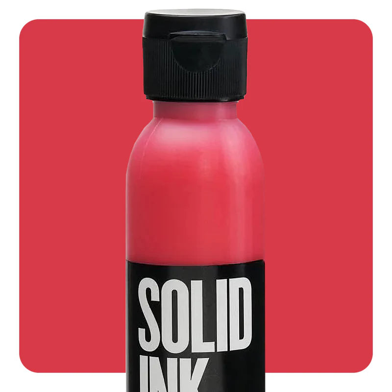 Solid Ink "Old Pigments" — 2oz Bottle — Satan Red