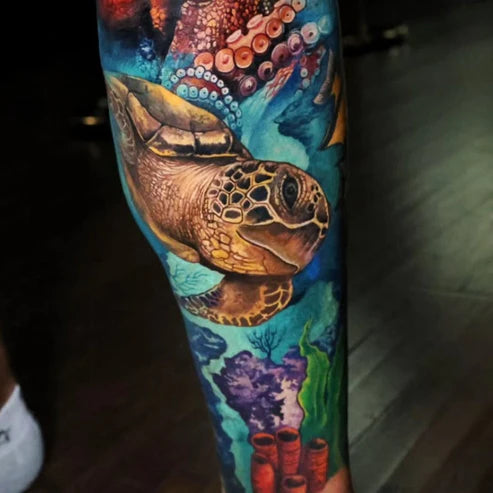 Seafoam Green Tattoo Ink