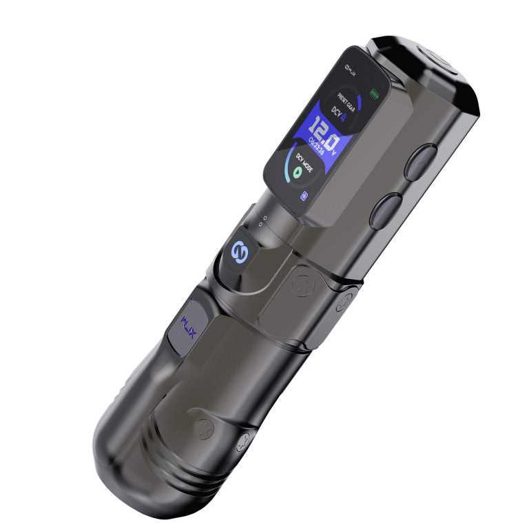 Tattoo Kit | WJX Hyper Force Tattoo Machine Pen Wireless Professional Bundle with FAULHABER Brushless Motor 4.5mm Stroke