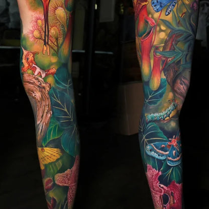 Teal Tattoo Ink