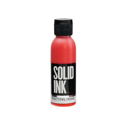 Solid Ink "Old Pigments" — 2oz Bottle — Traditional Orange
