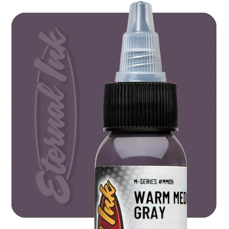 Eternal Tattoo Ink - M Series - Warm Medium Gray