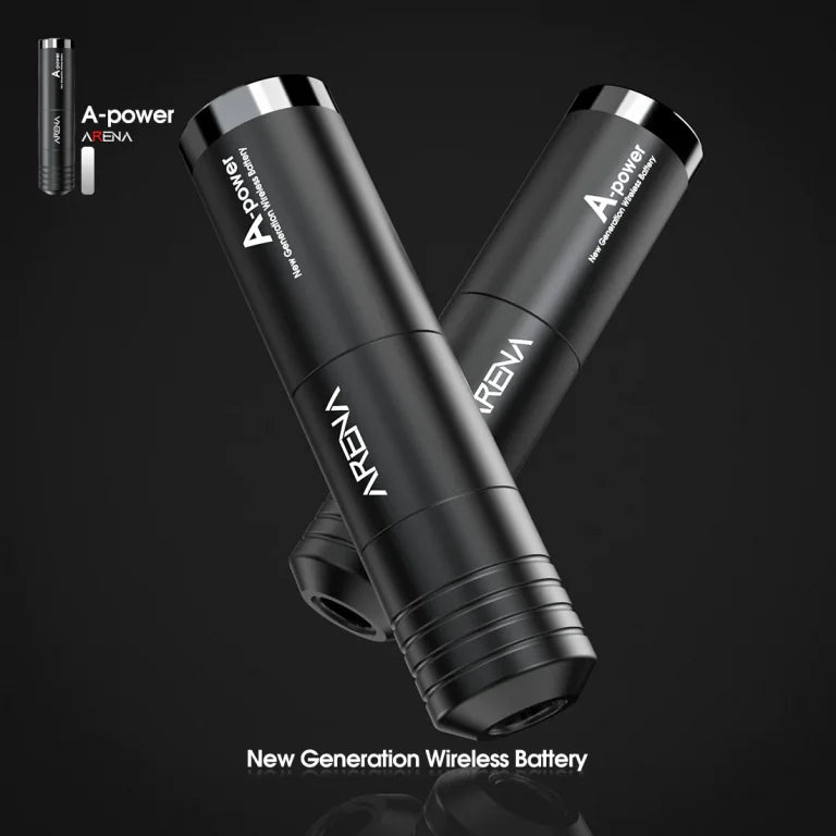 Wireless Tattoo Machine Rotary Pen Two Replaceable Batteries | Arena A-power
