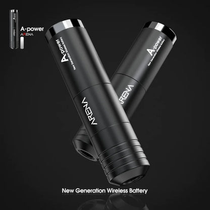 Wireless Tattoo Machine Rotary Pen Two Replaceable Batteries | Arena A-power
