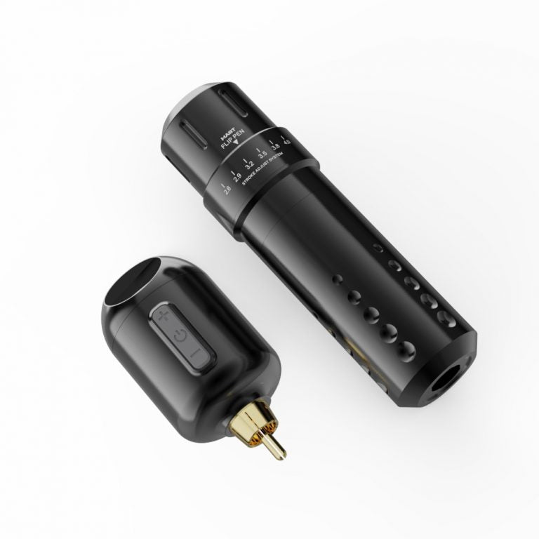 Wireless Tattoo Machine Rotary Pen with Airbot Battery Tattoo Supplies | Mast Flip