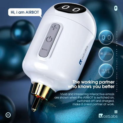 Wireless Tattoo Machine Rotary Pen with Airbot Battery Tattoo Supplies | Mast Flip