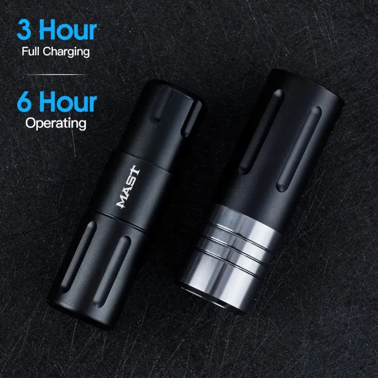 Wireless Tattoo Machine Rotary Pen with Battery SMP Cartridge Short 3.2mm Stroke | Mast Nano
